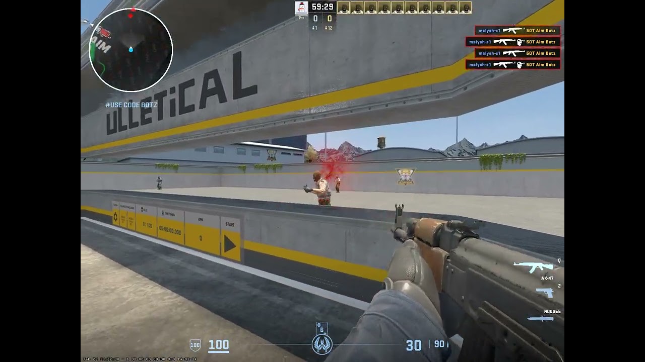 лучшая карта для тренировок в Counter-strike 2