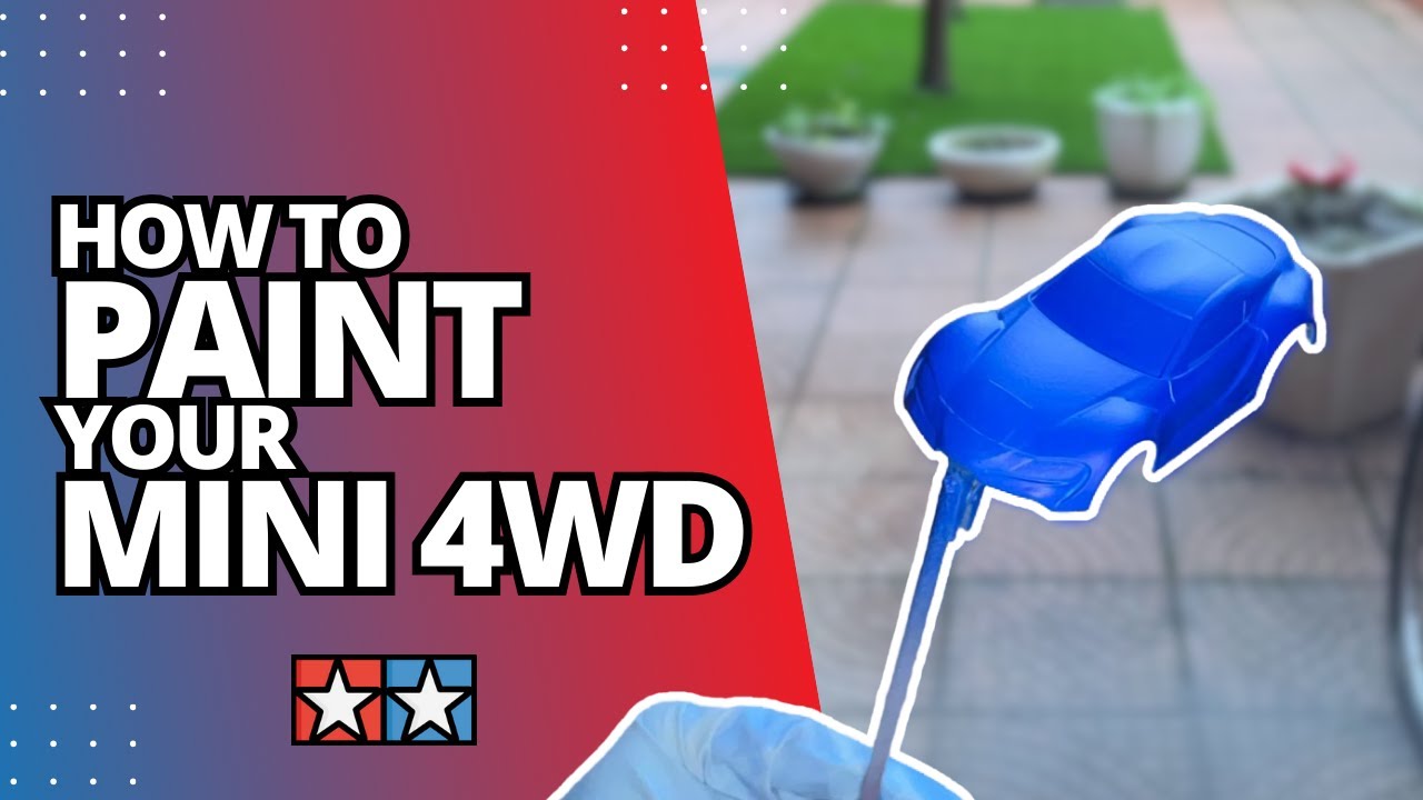 Come VERNICIARE una MINI 4WD 💙