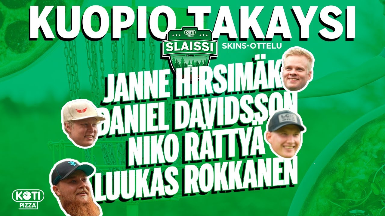 Slaissi Tour 2022 Kuopio TAKA9 - Janne Hirsimäki, Daniel Davidsson, Niko Rättyä, Luukas Rokkanen