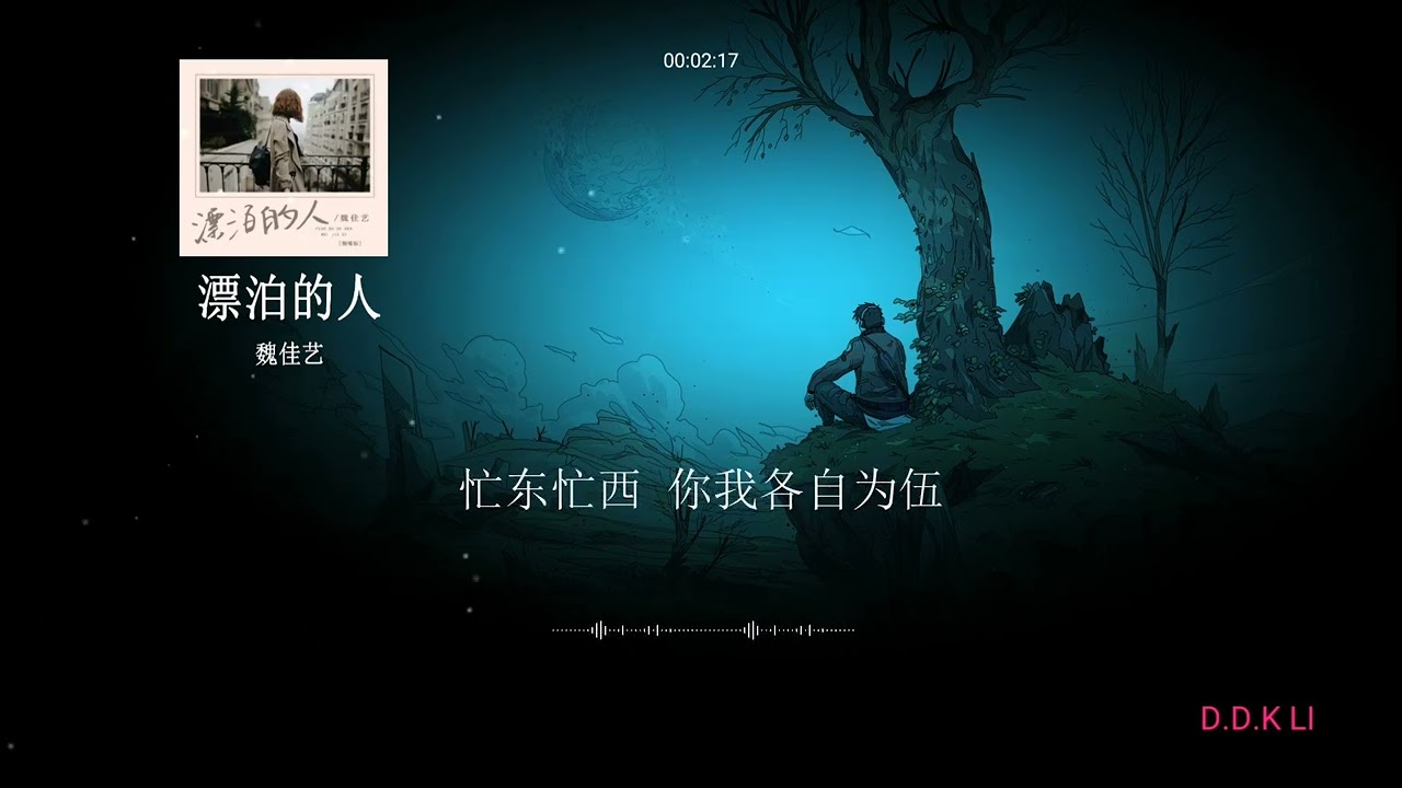 2023華語網絡流行音樂 ||《漂泊的人》|| 魏佳藝 || 動態歌詞