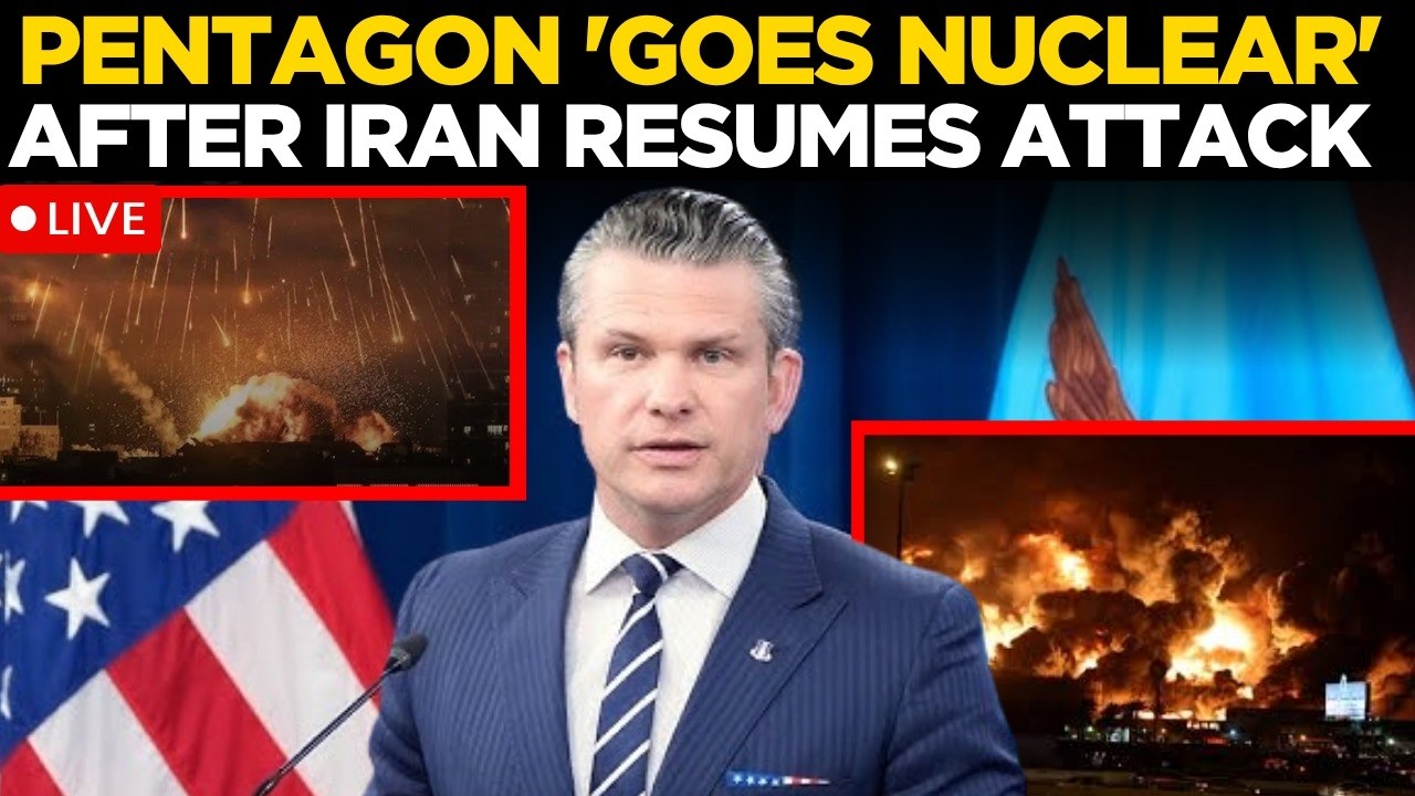 Pentagon Briefing LIVE | 'We Will Blow&hellip;&rsquo;, Hegseth&rsquo;s Huge Warning After Iran Resumes Attacks | Watch