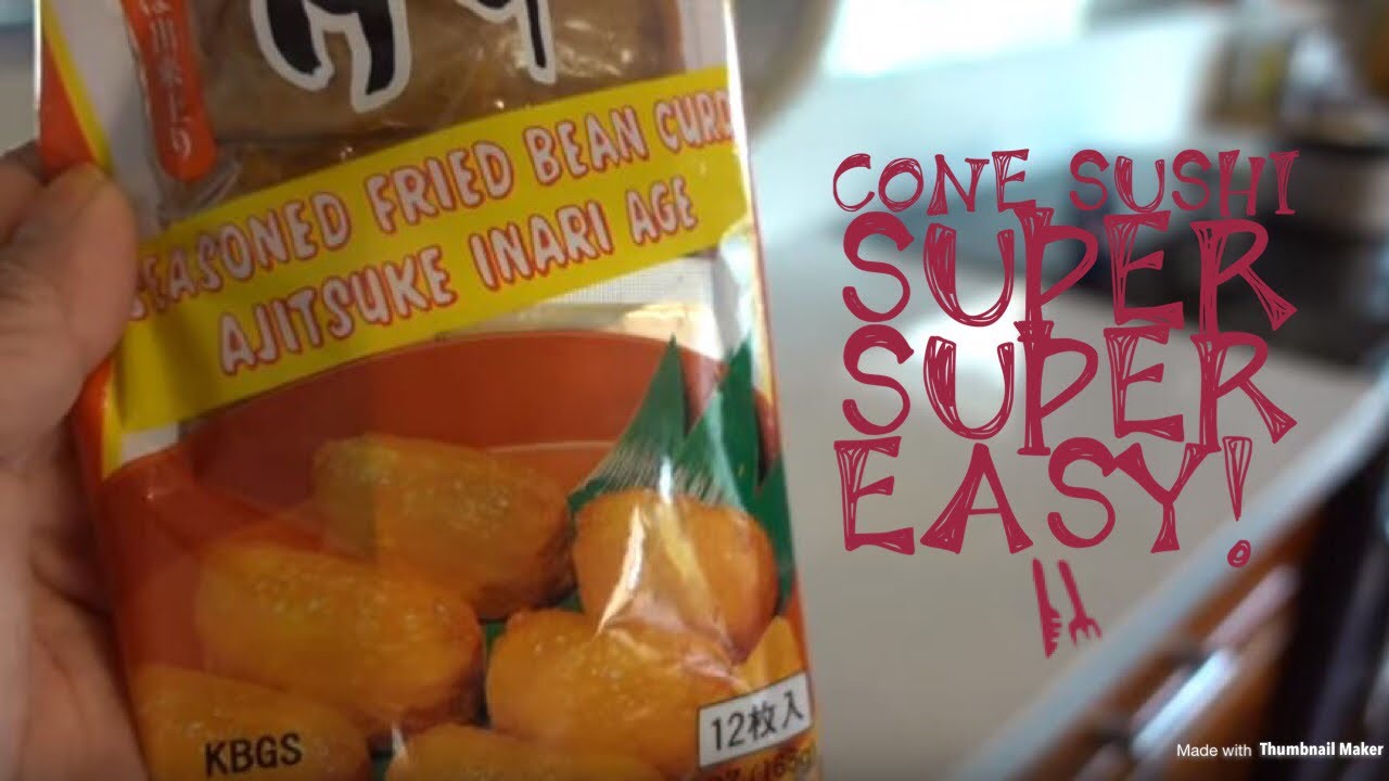 Cone Sushi Made too easy