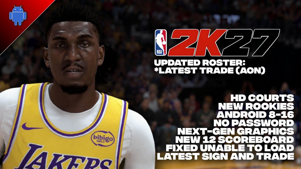 UPDATED!! NBA2K20 TO NBA2K27 - v98 only | UPDATED ROSTER | NEW MOD MENU | NEW ROOKIES