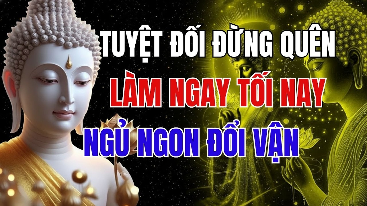 Trước Khi Ngủ, Hãy Nhớ Làm 3 Việc Này Nếu Đời Quá Khổ, Tự Nhiên Phước Báu Sẽ Về