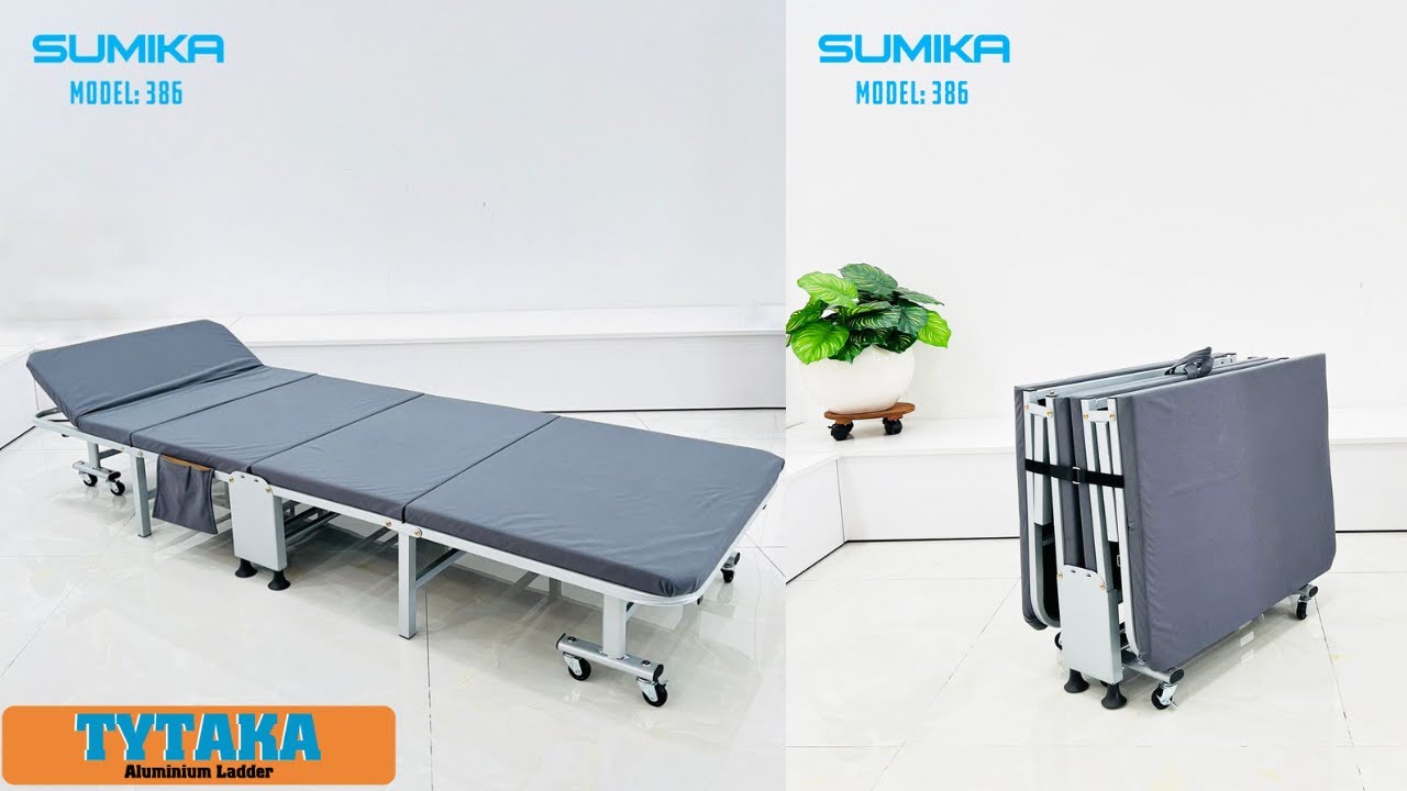 Giường Gấp 3 Khúc SUMIKA 386  - Tiện Dụng - Gấp Gọn
