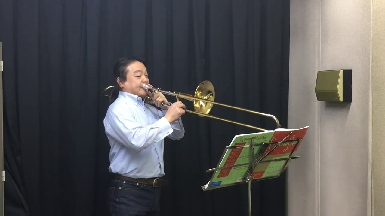 H.Voxman - Selected Studies for Trombone “Largo cantabile by Gatti”(Page-19)