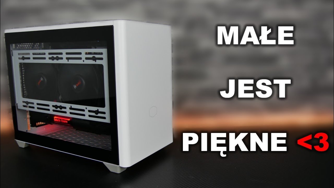 GENIALNIE PRZEMYŚLANA OBUDOWA SFF! *Cooler Master NR200P White*