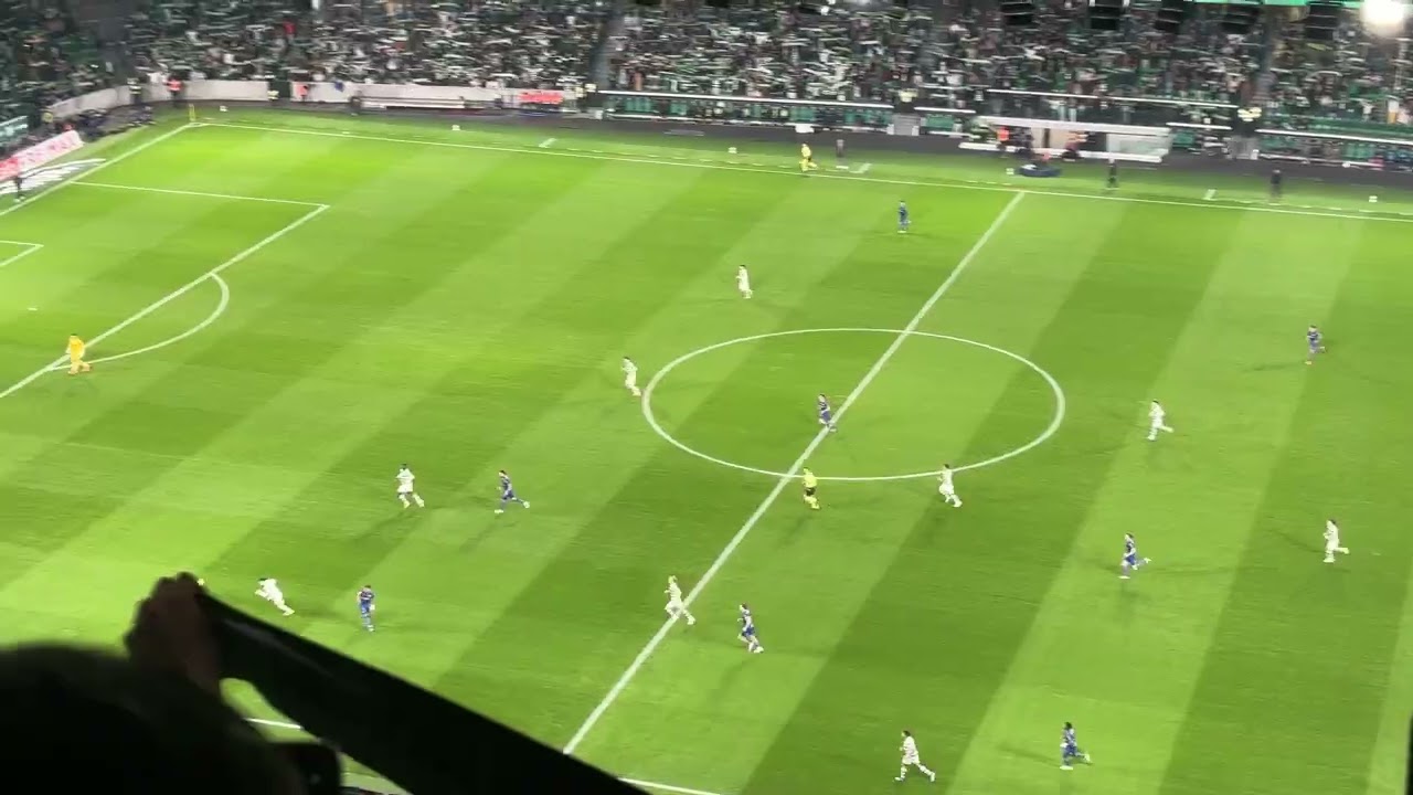Sporting Portugal Lisbon - fans singing My Way Frank Sinatra #sporting #lisboa #football #fans