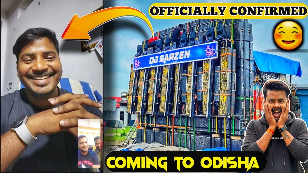 DJ SARZAN OFFICIALLY CONFIRMED COME TO ODISHA KENDRAPADA 😱