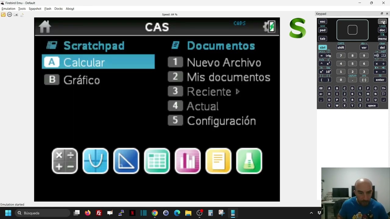 🟢 Usar notación científica en las calculadoras gráficas Texas Instrument TI-Nspire. IB