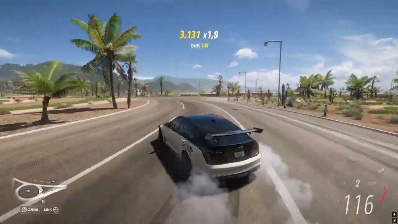 drifting.