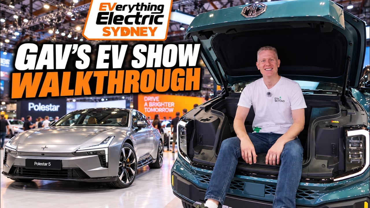 Everything Electric Sydney 2026 full show walkthrough