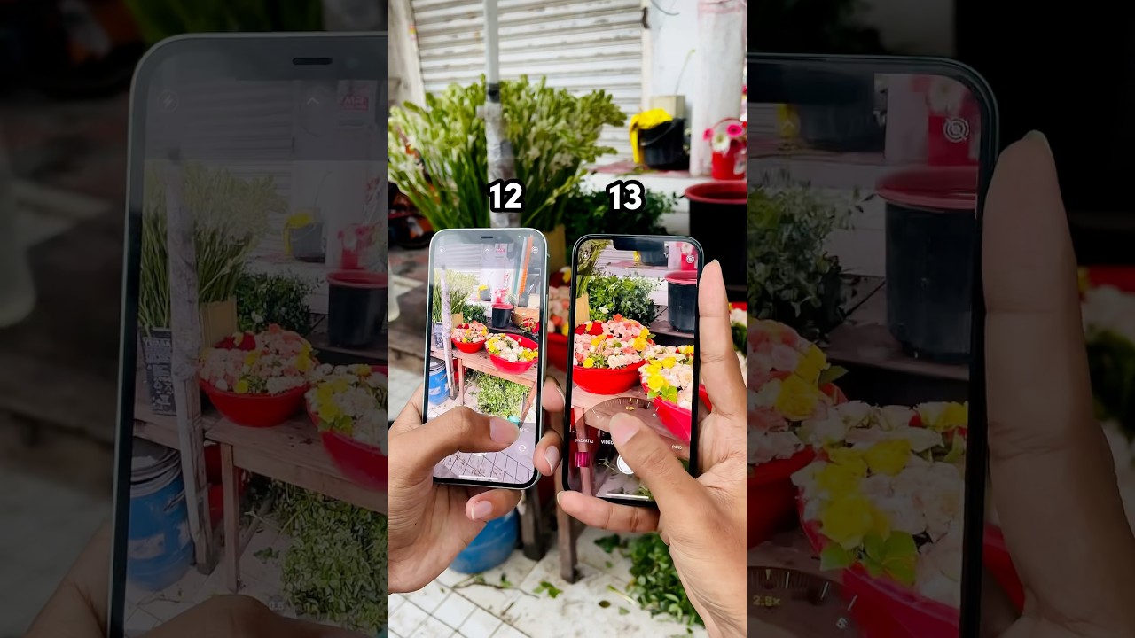 iPhone 12 Vs iPhone 13 || Camera Comparison! 