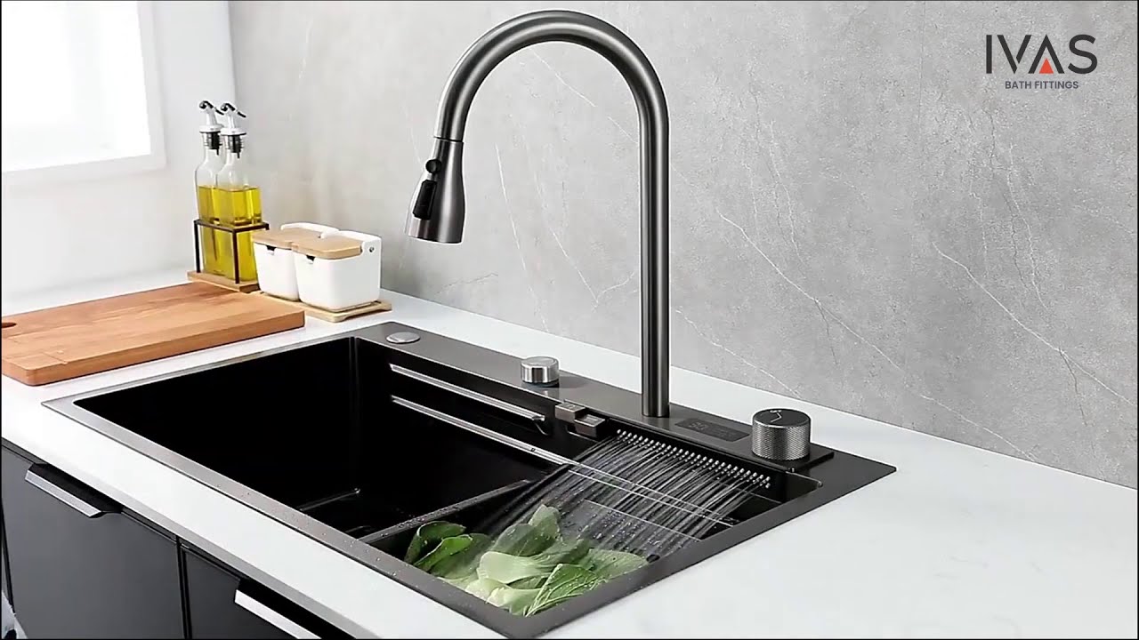 Transform Your Kitchen with the Ultimate Smart Sink | IVAS Smart Kitchen Sink