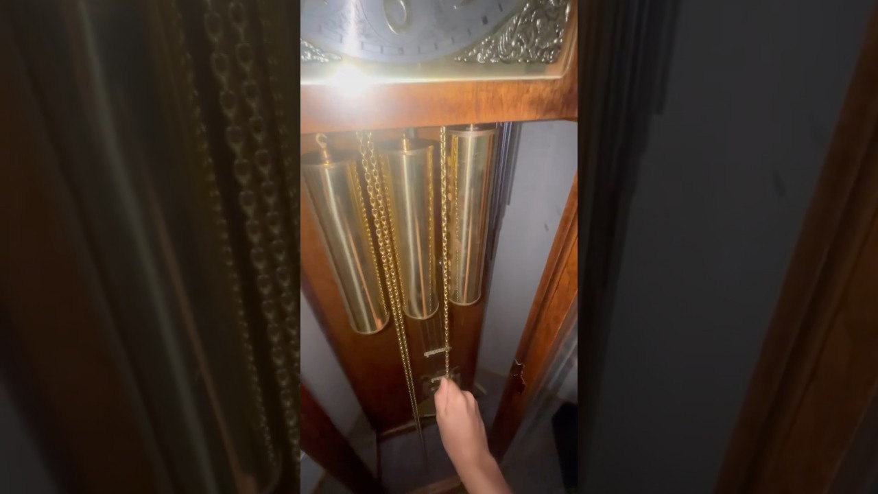 Winding a Grandfather Clock (Chain-Driven)