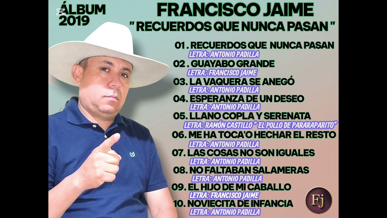 FRANCISCO JAIME ÁLBUM 2019