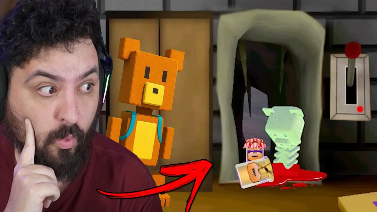 LUGAR SECRETO do URSO MORTO no SUPER BEAR ADVENTURE... (TÚNEL ASSUSTADOR do URSO ROXO)