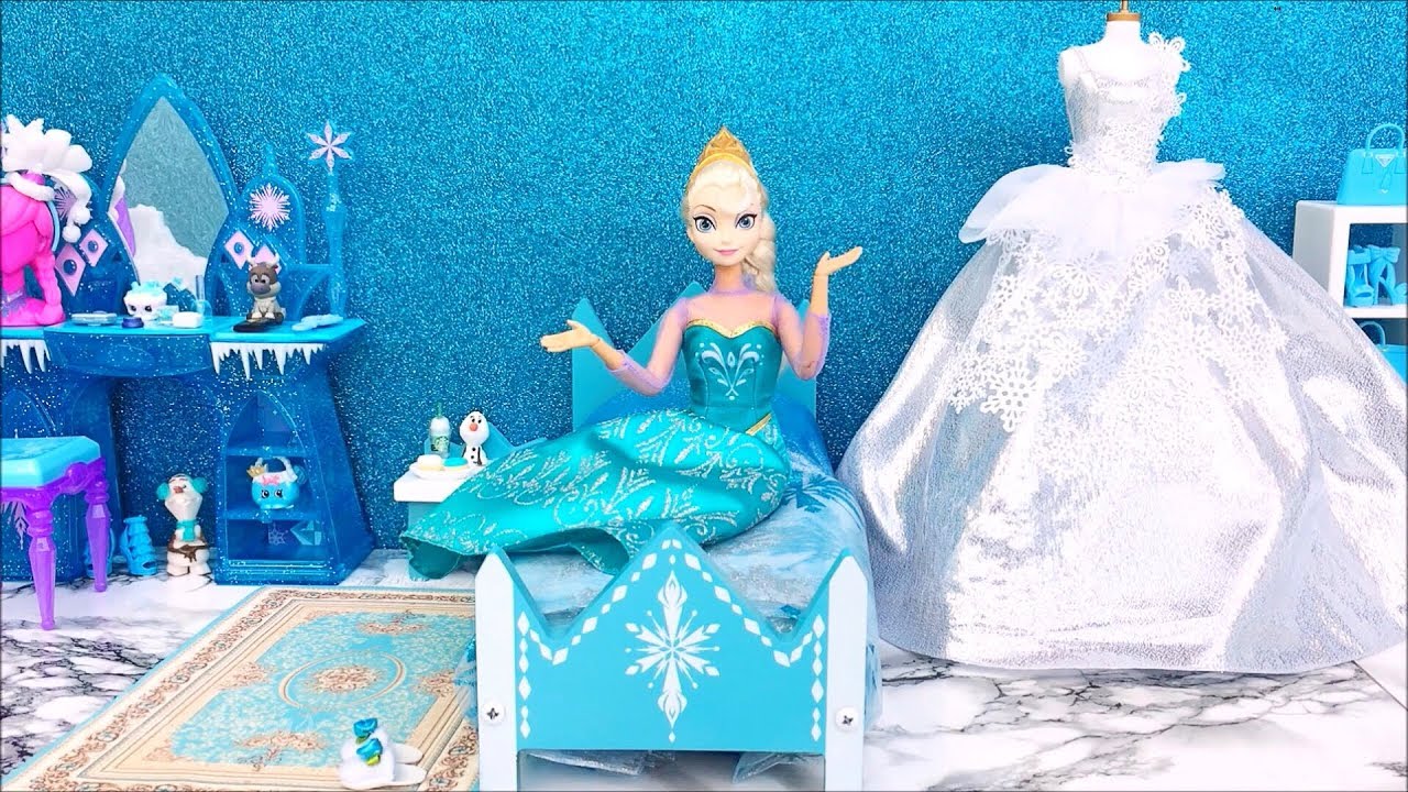 💙 Свадьба Эльза Холодное сердце 💙 Королева Эльза пробует свадебные платья и танцы с принцем 👰🤵