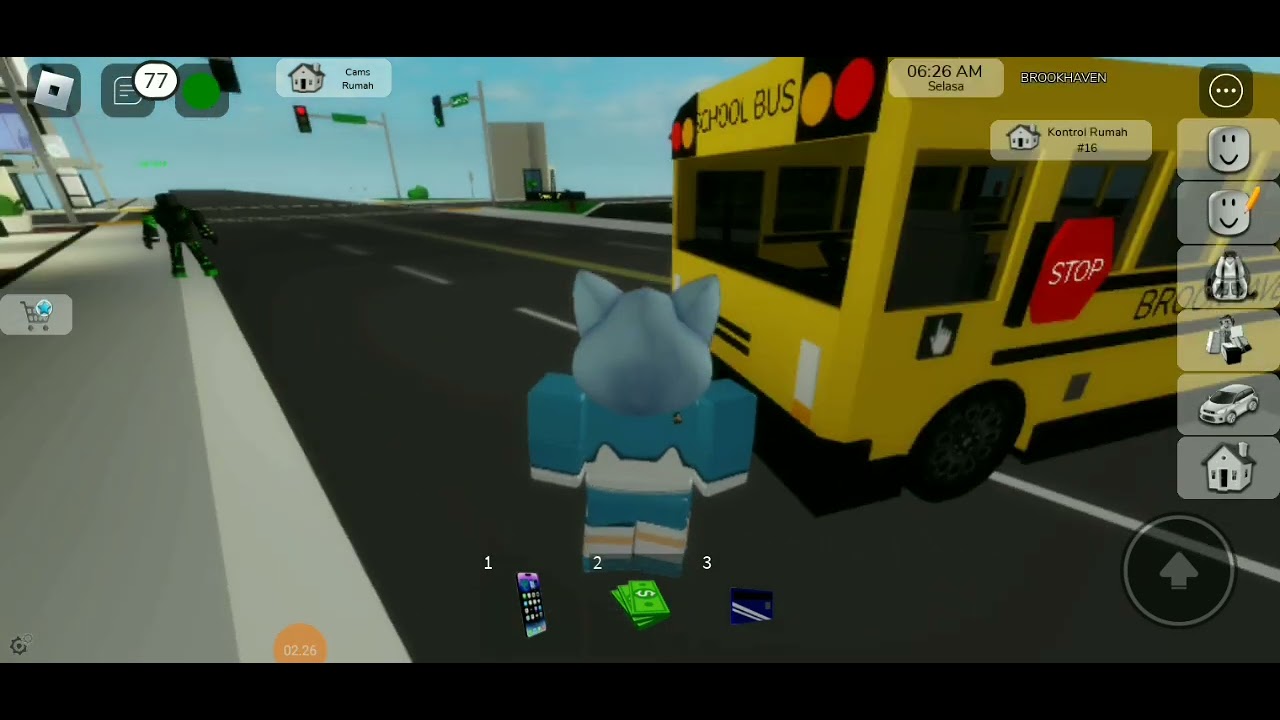 bocil belom sekolah, entah belajar dari mana, tapi udah jago main game#roblox