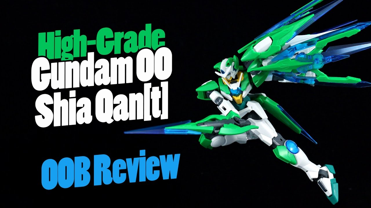 834 - HGBF Gundam 00 Shia Qan[t] (OOB Review)