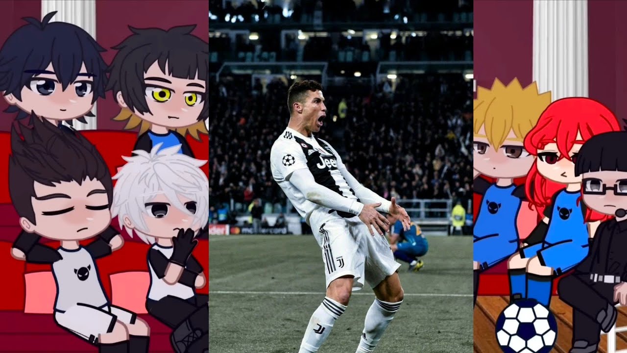 Blue Lock React To Cristiano Ronaldo//Gacha React (part-2)