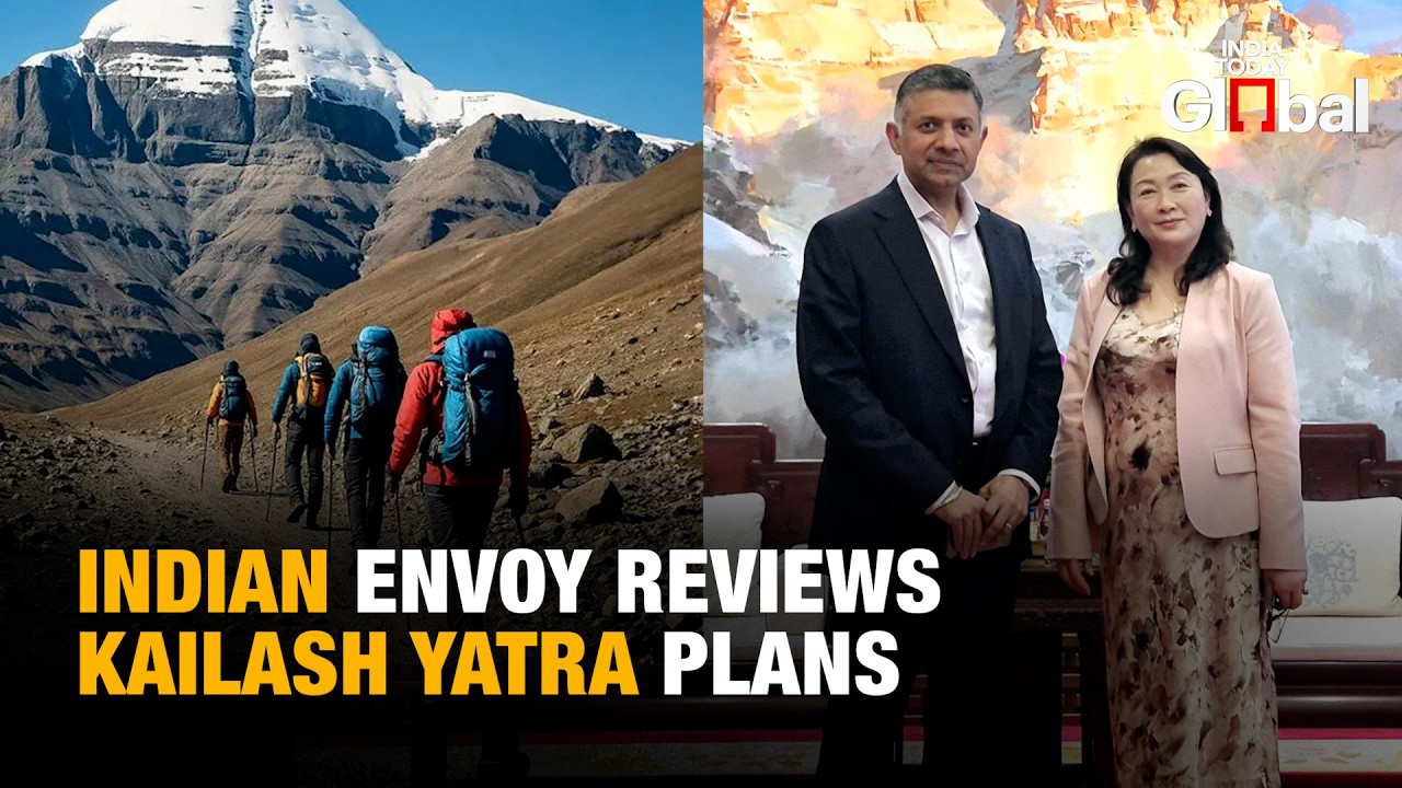 Indian Envoy to China Vikram Doraiswami Visits Tibet To Review Kailash Mansarovar Yatra Arrangements