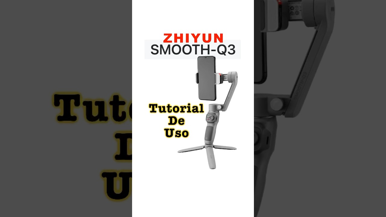 Smooth Q3 de #zhiyun / Como cargarlo e instalaci&oacute;n del tel&eacute;fono