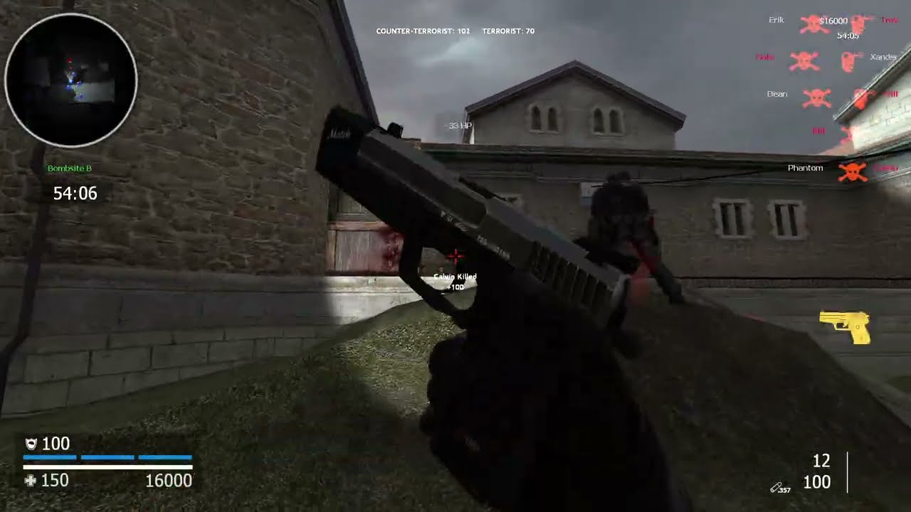 CS: Source - Tactical Warfare V1.9 - Gameplay (Gun-Game?)