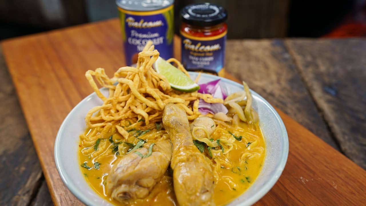 Northern Thai Khao Soi Noodles by Chef Mod Pittayarat & Laura Sharrad | My Market Kitchen Season 9