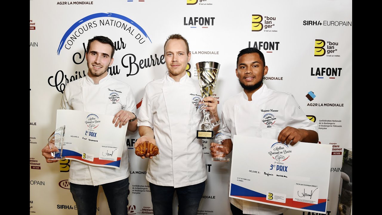 Concours national du meilleur croissant au beurre 2021