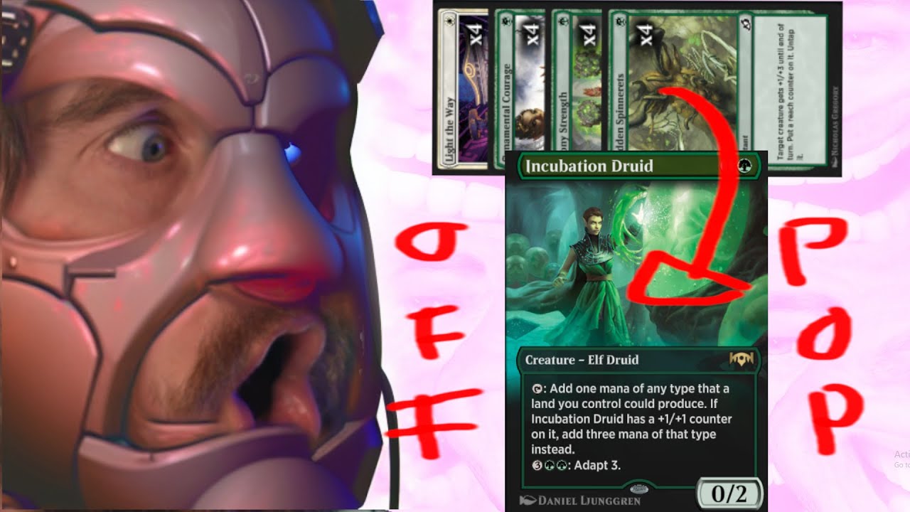 PLAYING INCUBATION DRUID AND POPPING OFF... Historic MTG Arena Combo