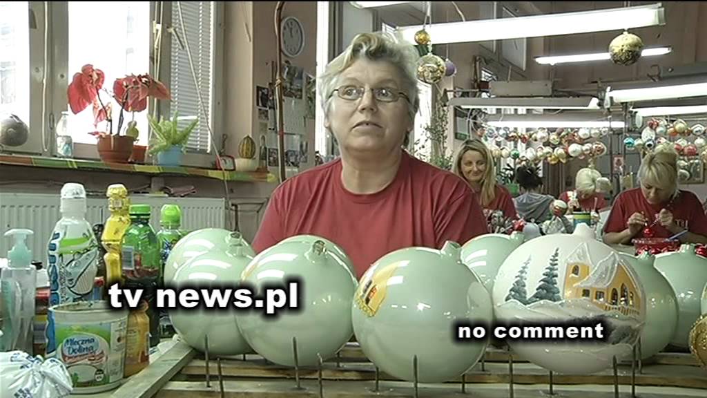 Production Of Handmade Christmas Baubles In Full Swing At Polish Company