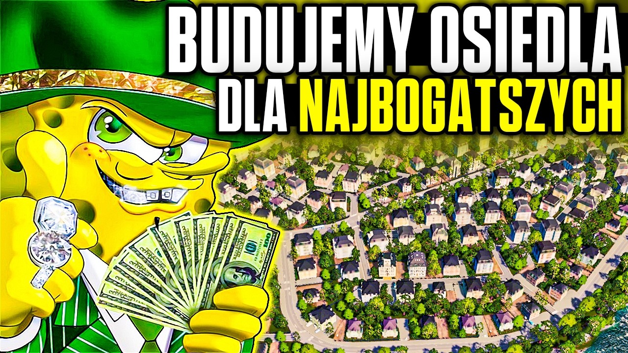 BUDOWA ELITARNEGO OSIEDLA DLA ELITARNYCH WIDZÓW w CITIES SKYLINES (#4)