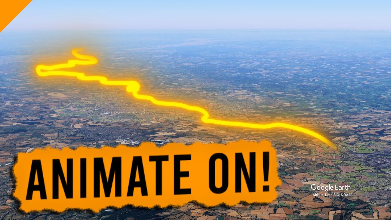 Animate on a KML Route in Google Earth Studio