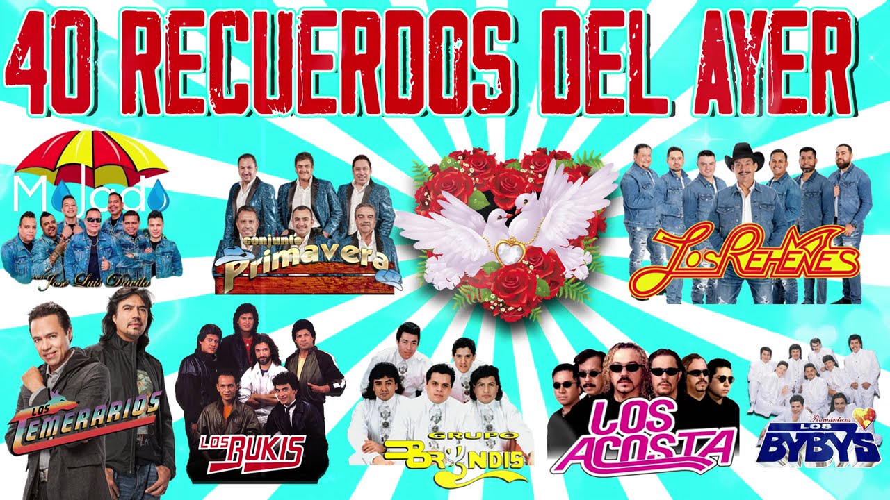 MIX GRUPERAS ROMANTICAS 🤠 GRUPO BRONCO, LOS TEMERARIOS, LOS BUKIS, LOS ACOSTA, BRYNDIS, LOS YONICS
