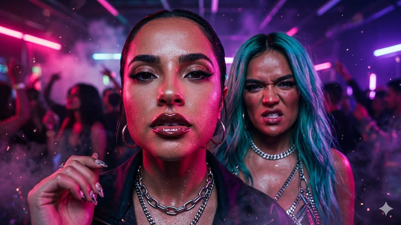 Becky G ft. Karol G – De L.A. a Medellín 💔🔥 (Distance Can’t Stop Us) | 2026 AI Music Video