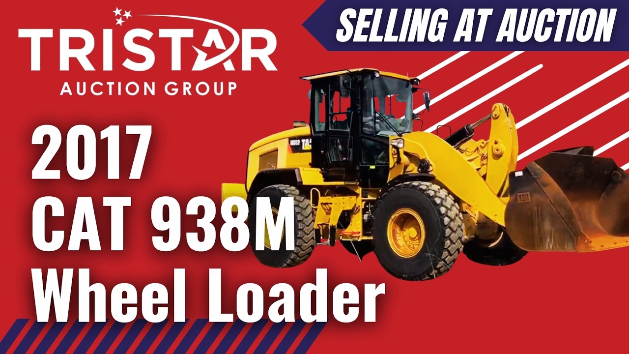 2017 CAT 938M Wheel Loader (9618) - Selling at auction