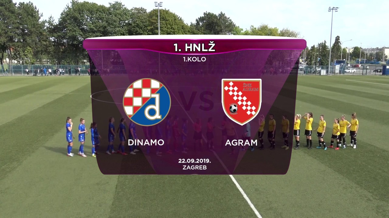 DINAMO vs AGRAM 7:0 (1. kolo, 1. HNLŽ 19/20)