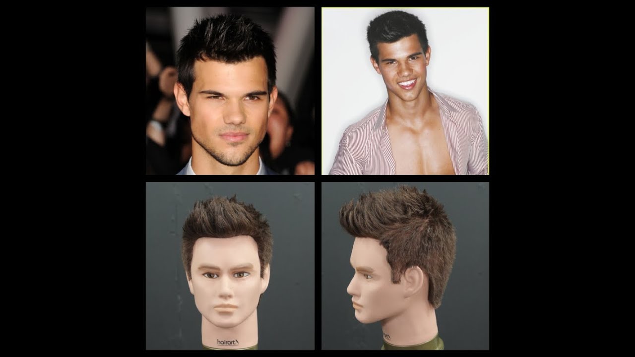 Taylor Lautner Haircut & Hairstyle Tutorial - TheSalonGuy