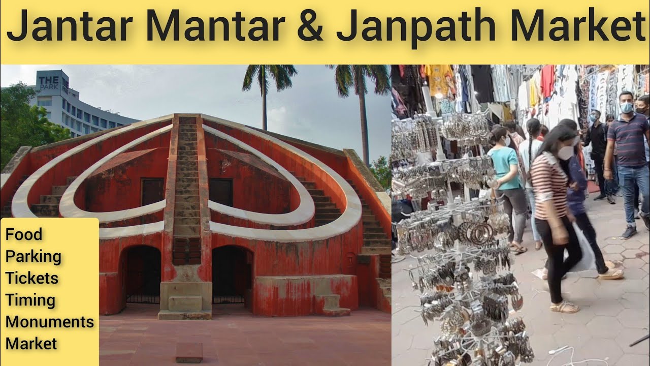 Jantar Mantar | Janpath Market | Delhi Tourist Places