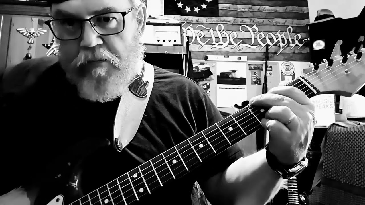 Sweet Home Alabama riffs and more.  #guitar #lynardskynard 