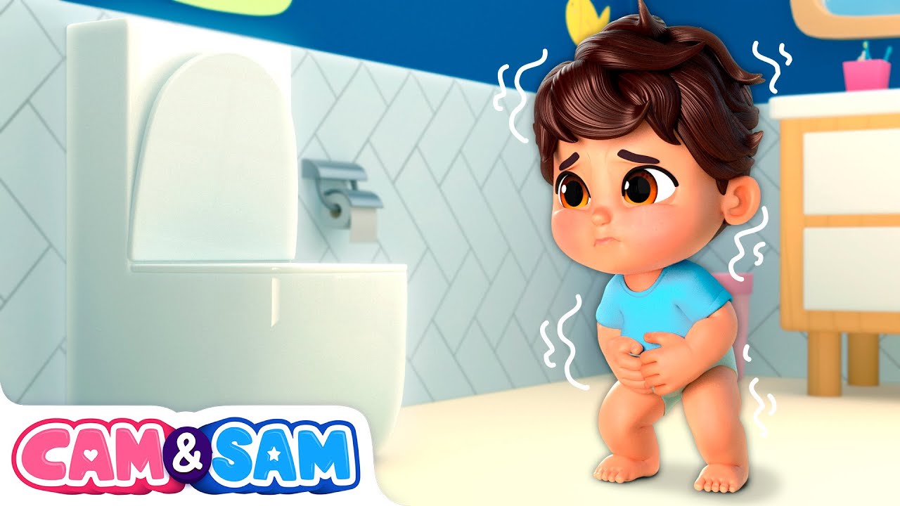 Go to the Potty! 💩 Baby Potty training Song - Nursery Rhymes | Cam & Sam