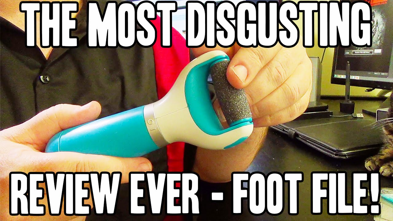 DISGUSTING REVIEW: Scholl Velvet Smooth Electric Foot File!