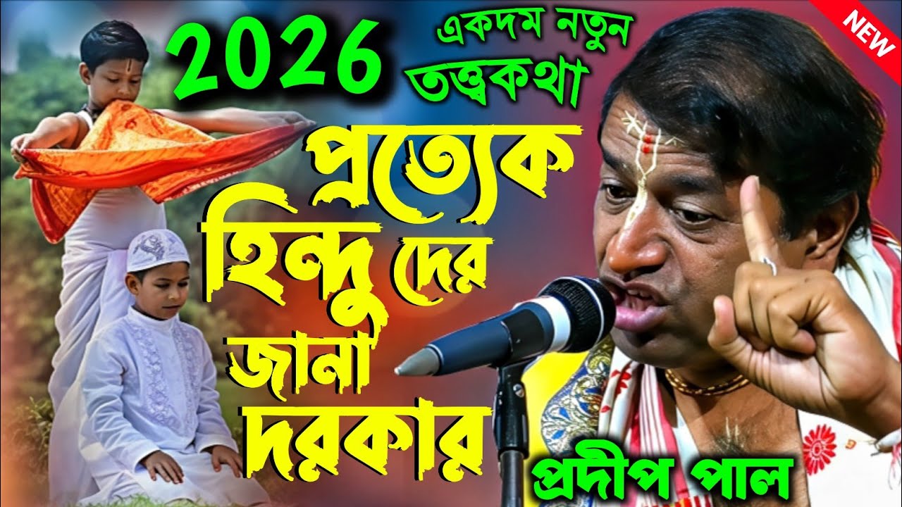 প্রত্যেক হিন্দুদের জানা দরকার, 2026 এর নতুন তত্ত্বকথা / প্রদীপ পাল কীর্তন / Pradip Pal Kirtan 2006