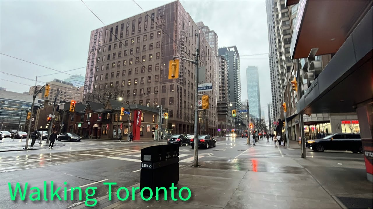 Walking Bay Street in Downtown Toronto - Queen to Bloor Streets 12/23/2025