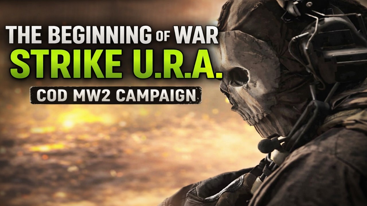 The Beginning of War – Strike U.R.A. (Al Mazrah) | COD MW2 Campaign