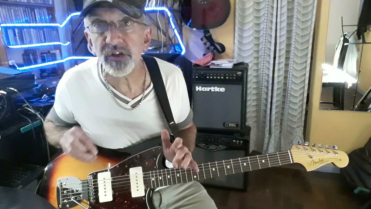 Test de guitarra Fender Jazzmaster post calibración