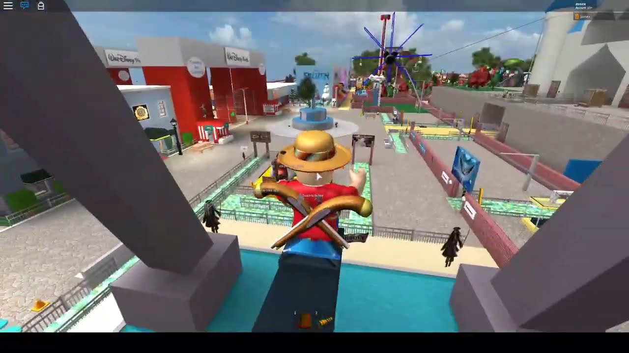 Roblox: DISNEY WORLD Ultimate Theme Park!! Full tour with Zonex!