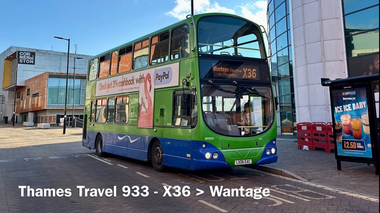 Thames Travel 933 Volvo B7TL (ZF/€3) LX06EAC - Final Thrash! 