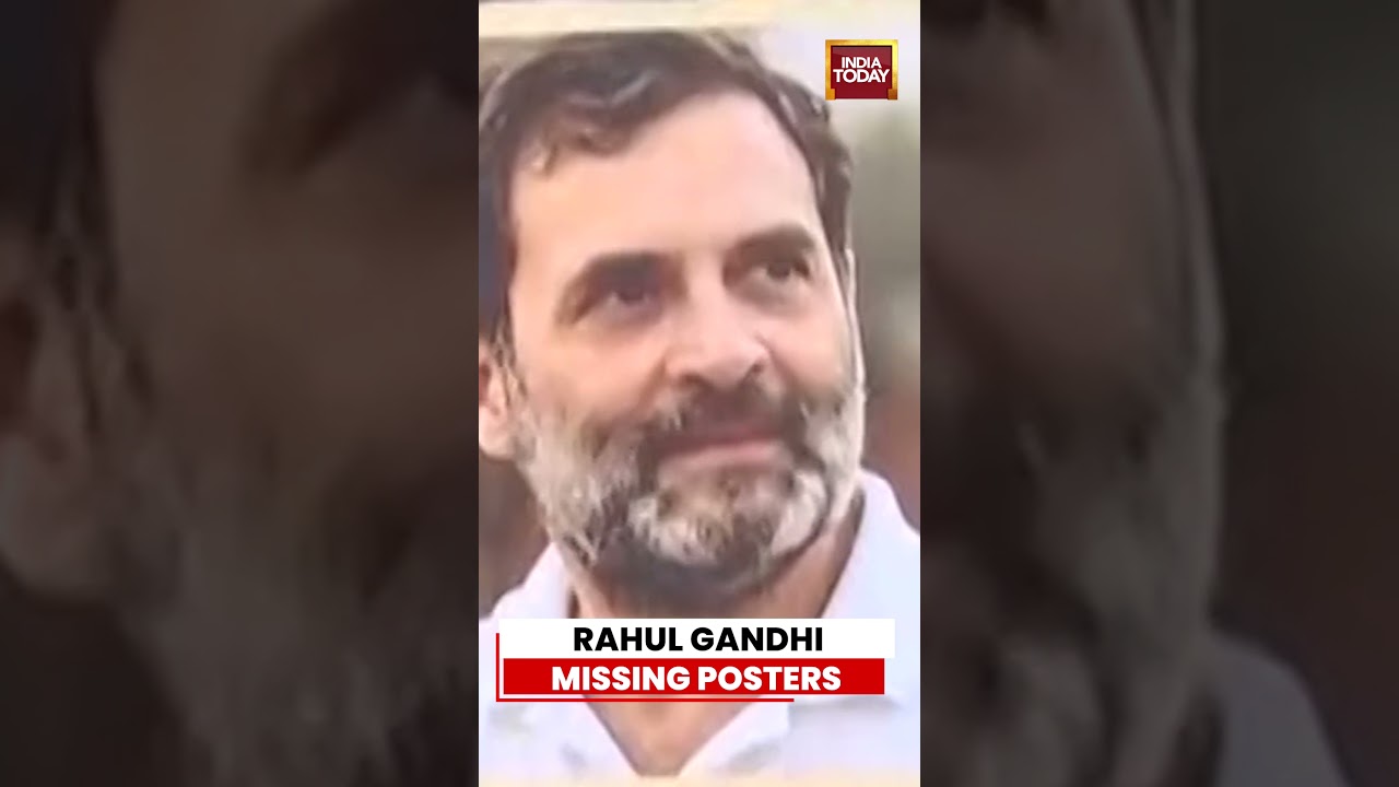 Rahul Gandhi Posters: &lsquo;Missing&rsquo; Posters Of Rahul Gandhi Put Up At ITO & Mandi House In Delhi